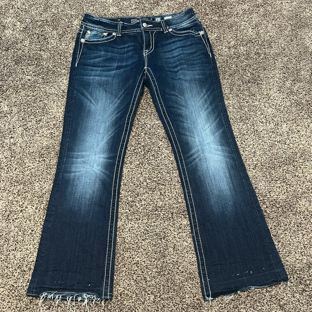 Miss me dark boot cut jeans